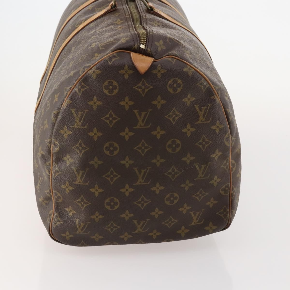 Louis Vuitton Keepall Monogram Canvas Brown Canvas Travel Bag Bag (Pre-Owned)