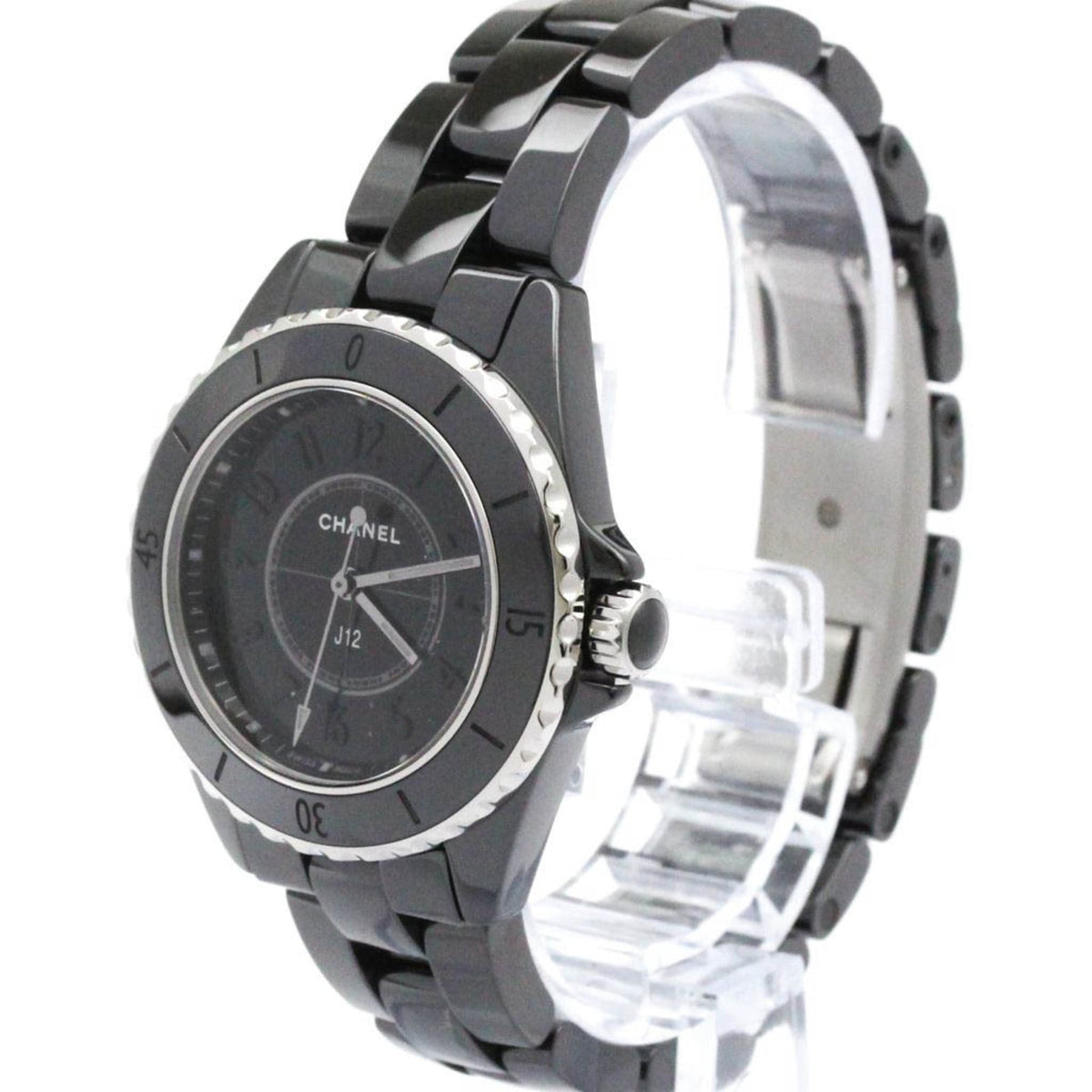 Chanel J12 Quartz Ceramic And Stainless Steel Watch (Pre-Owned)