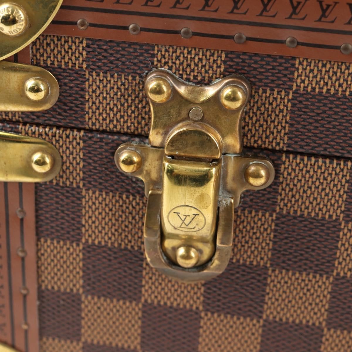Louis Vuitton Cotteville Trunk Monogram Canvas Brown Canvas Bag (Pre-Owned)