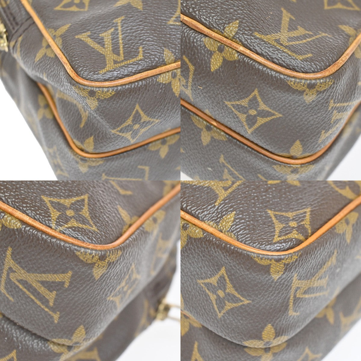 Louis Vuitton Amazone Monogram Canvas Brown Canvas Handbag (Pre-Owned)