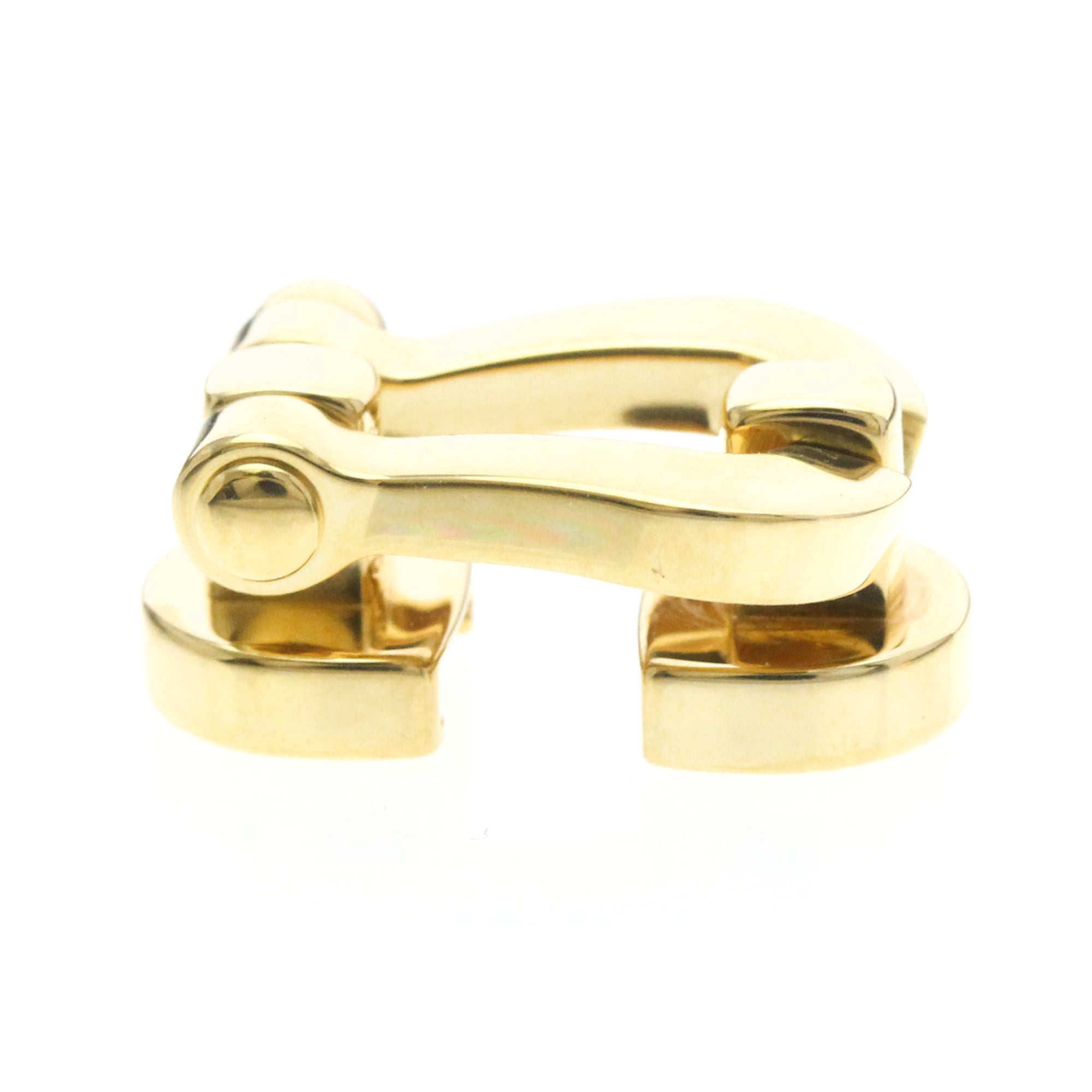 Fred Paris Force 10 Woven Cord And Stainless Steel With 18K Yellow Gold Gold Yellow_Gold Bracelet Jewelry (Pre-Owned)