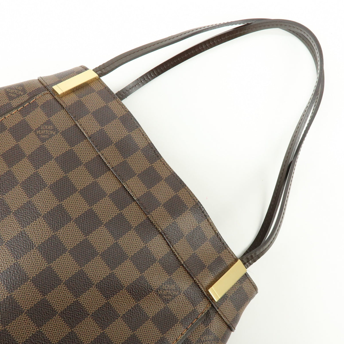 Louis Vuitton Marylebone Damier Brown Canvas Handbag (Pre-Owned)
