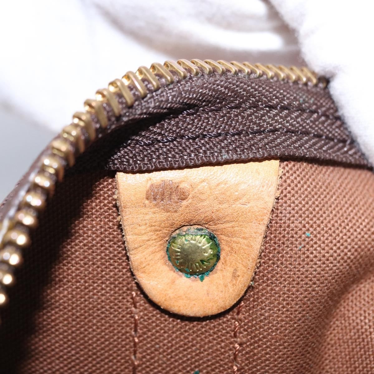 Louis Vuitton Keepall Monogram Brown Canvas Travel Bag Bag (Pre-Owned)