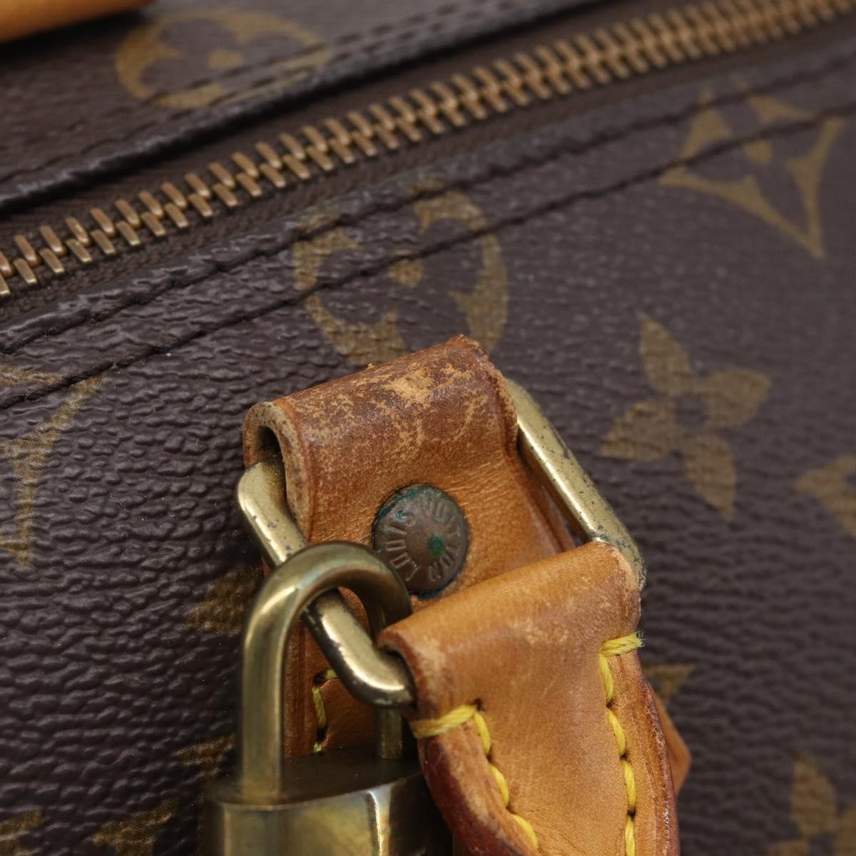 Louis Vuitton Speedy Monogram Canvas Brown Canvas Handbag (Pre-Owned)