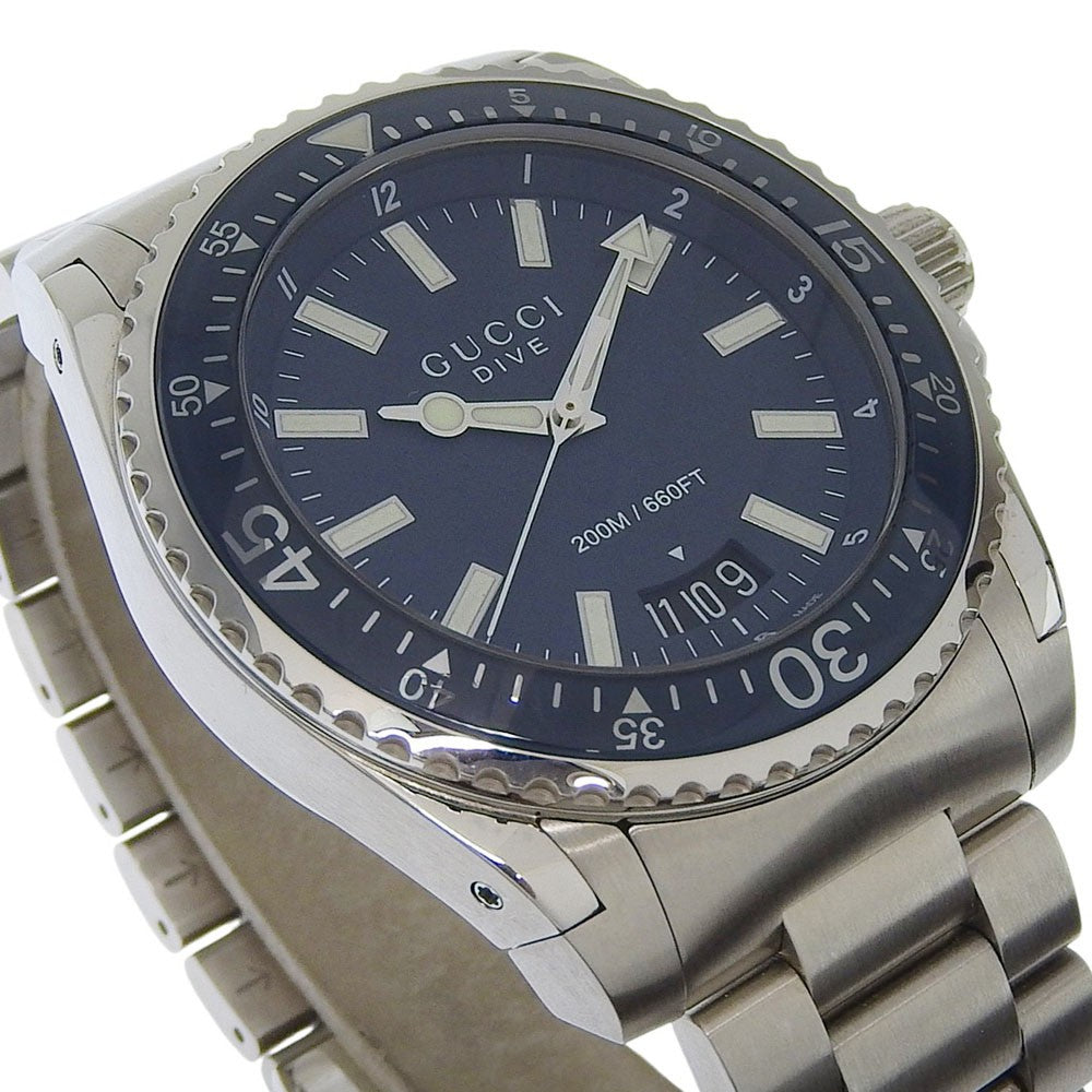 Gucci Dive 200M Quartz Stainless Steel Watch (Pre-Owned)