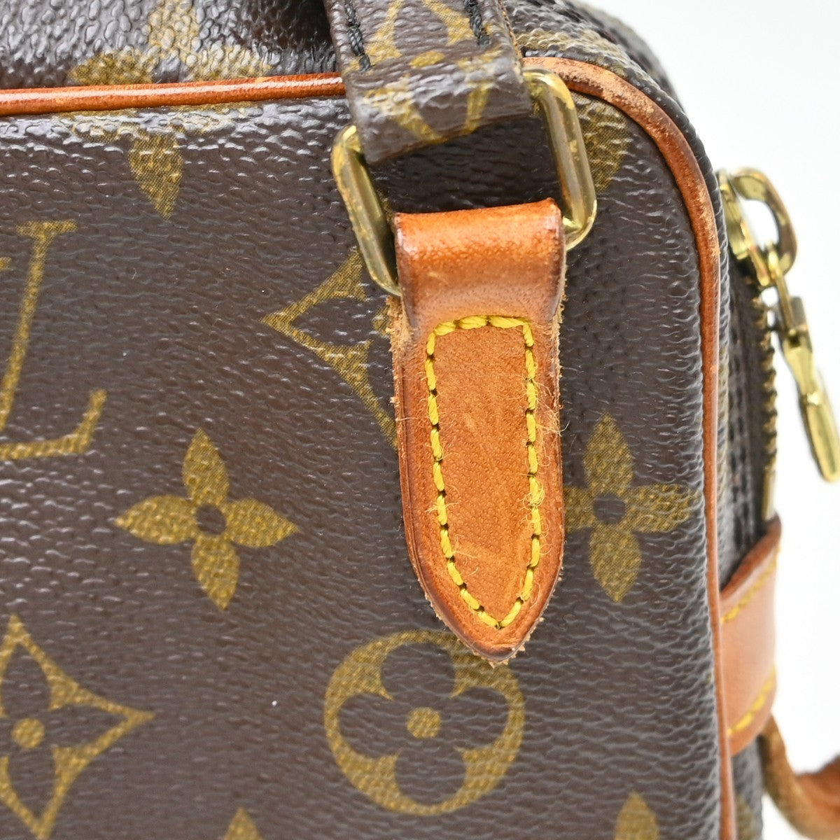 Louis Vuitton Pochette Marly Bandouliere Monogram Canvas Brown Canvas Shoulder Bag Bag (Pre-Owned)