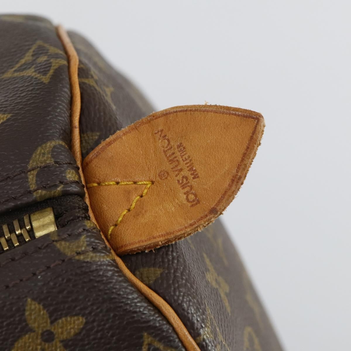Louis Vuitton Keepall Monogram Canvas Brown Canvas Travel Bag Bag (Pre-Owned)