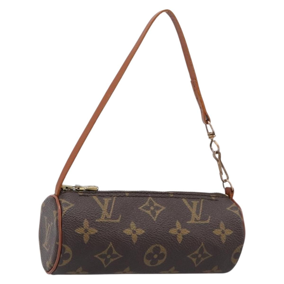Louis Vuitton Papillon Pochette Monogram Canvas Brown Canvas Clutche & Pouche Bag (Pre-Owned)