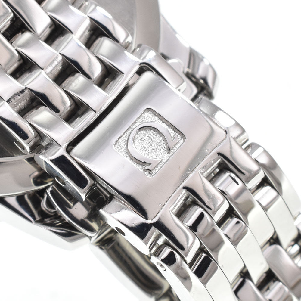 Omega De Ville Prestige Co-Axial Chronometer Automatic Stainless Steel With Diamond Markers Watch (Pre-Owned)