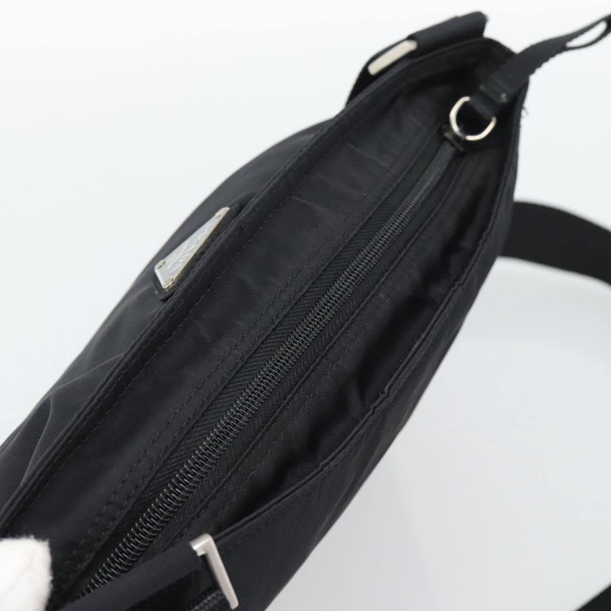 Prada Shoulder Tessuto Black Nylon Shoulder Bag Bag (Pre-Owned)