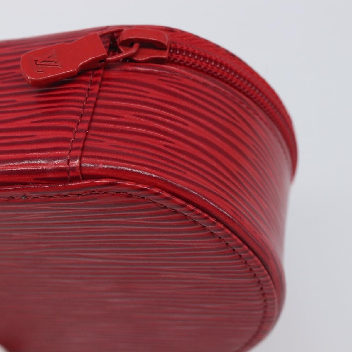 Louis Vuitton Ecrin Bijoux Epi Leather Red Leather Jewelry Set Jewelry (Pre-Owned)