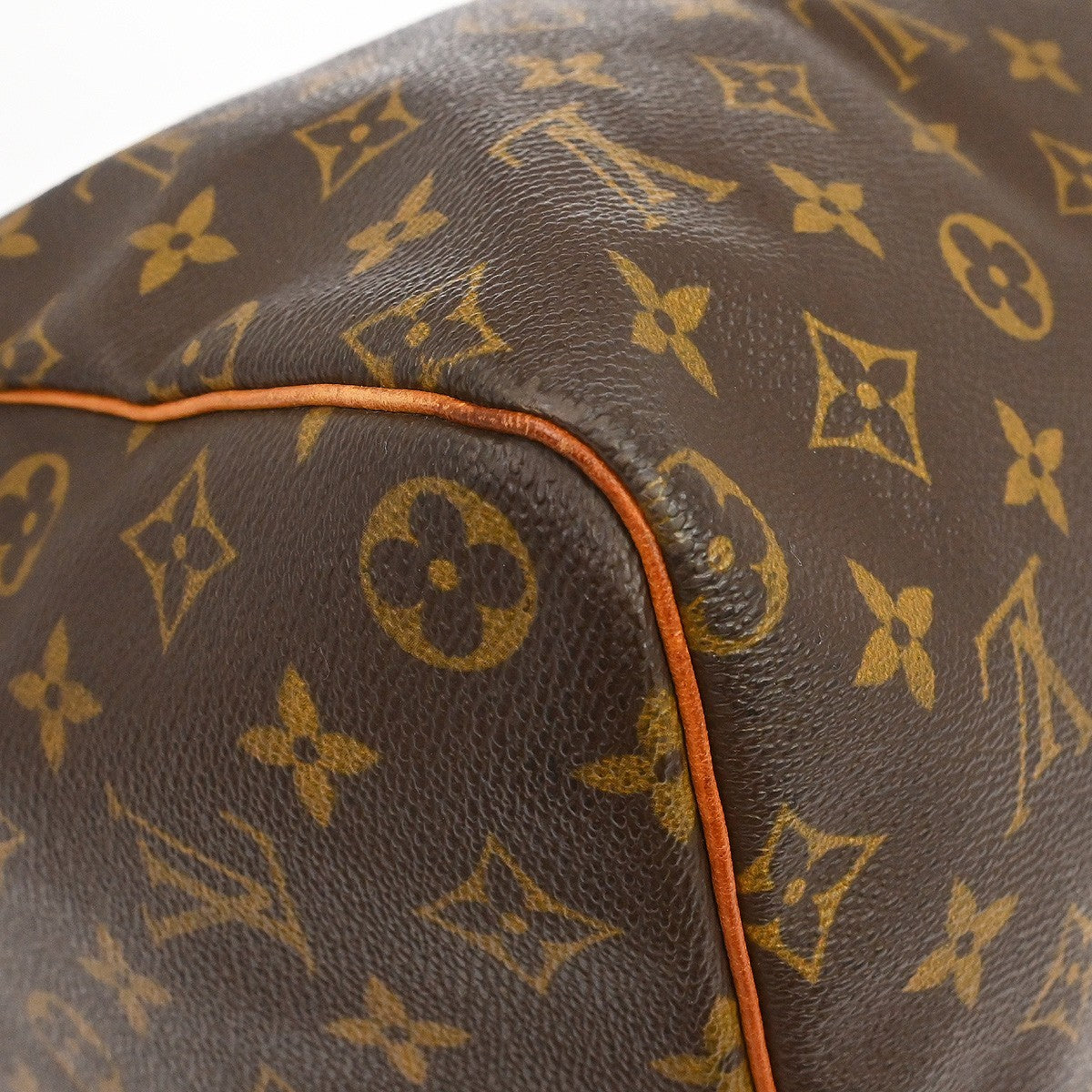 Louis Vuitton Speedy Monogram Brown Canvas Handbag (Pre-Owned)