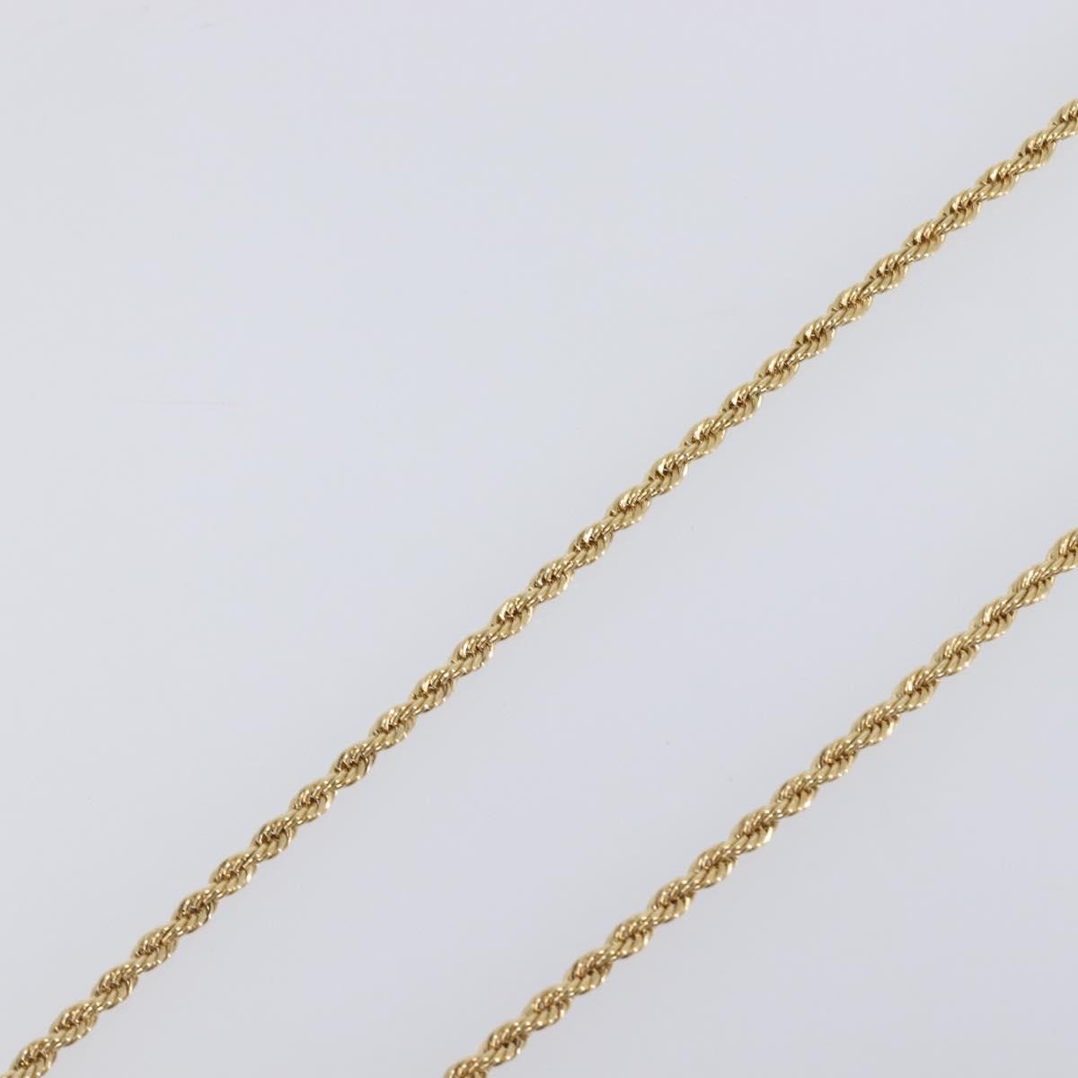 Givenchy Vintage Metal Gold Metal Necklace Jewelry (Pre-Owned)
