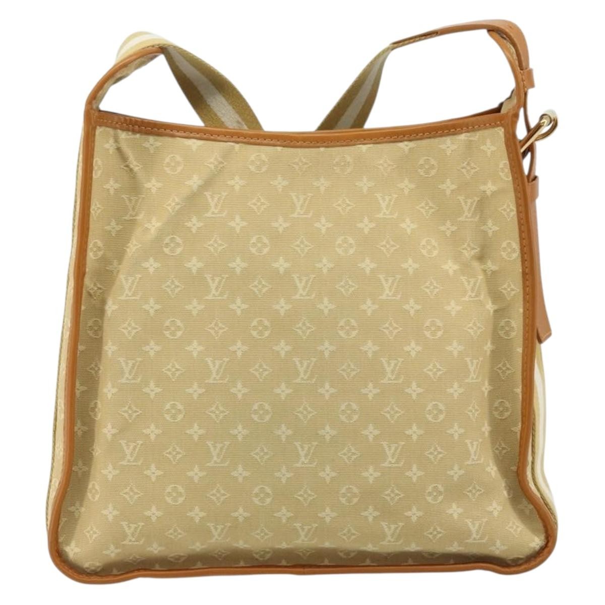Louis Vuitton Mary Kate Messenger Mini Lin Beige Canvas Shoulder Bag Bag (Pre-Owned)