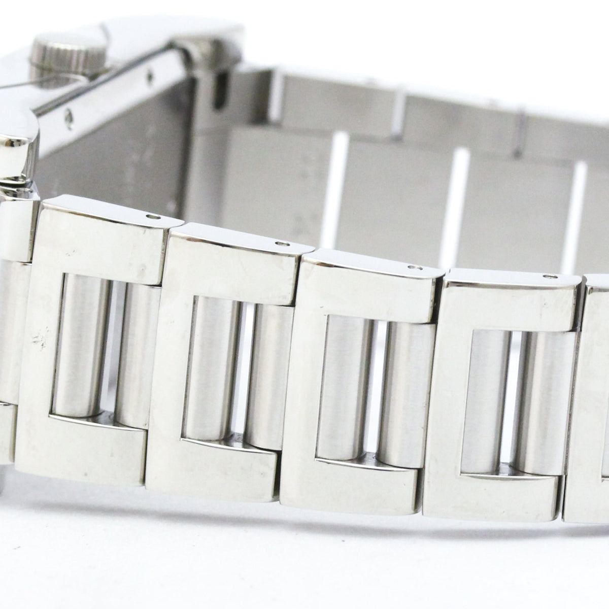 Bvlgari Rettangolo Automatic Stainless Steel Watch (Pre-Owned)