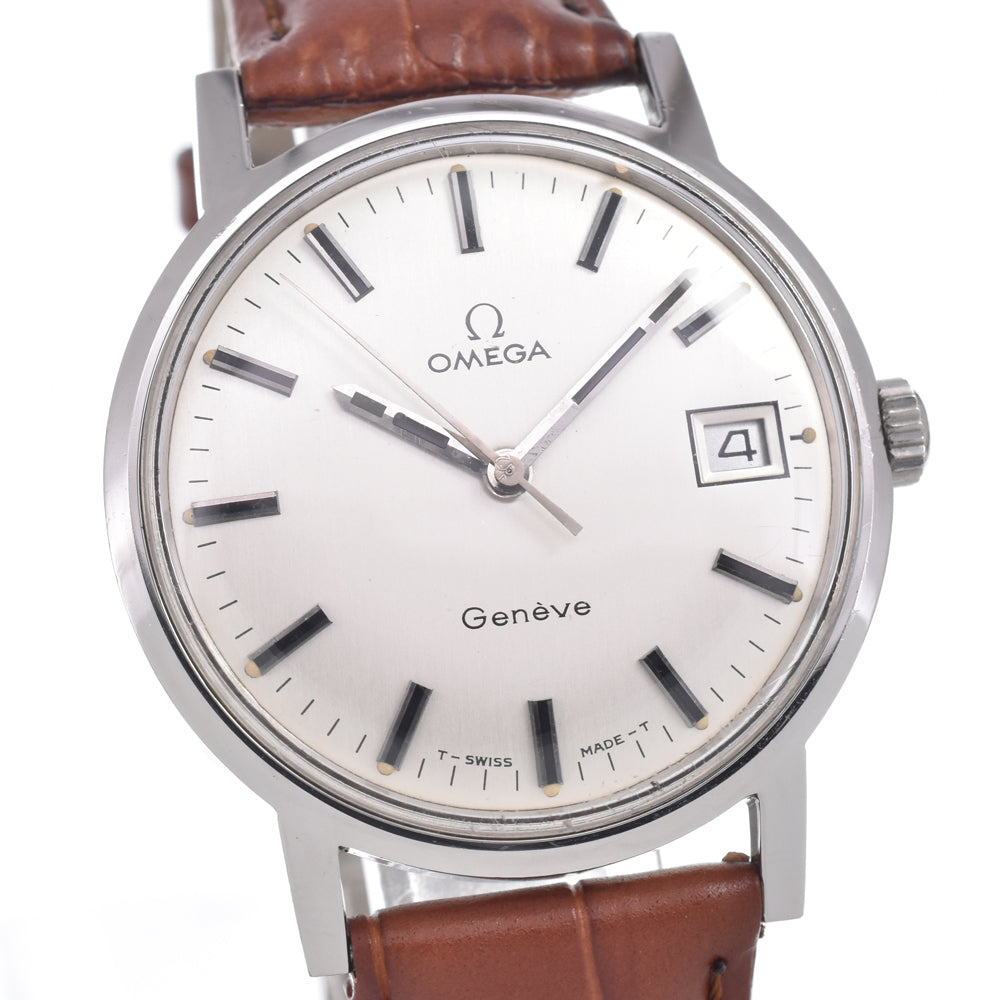 Omega Vintage Genéve Manual Stainless Steel Watch (Pre-Owned)