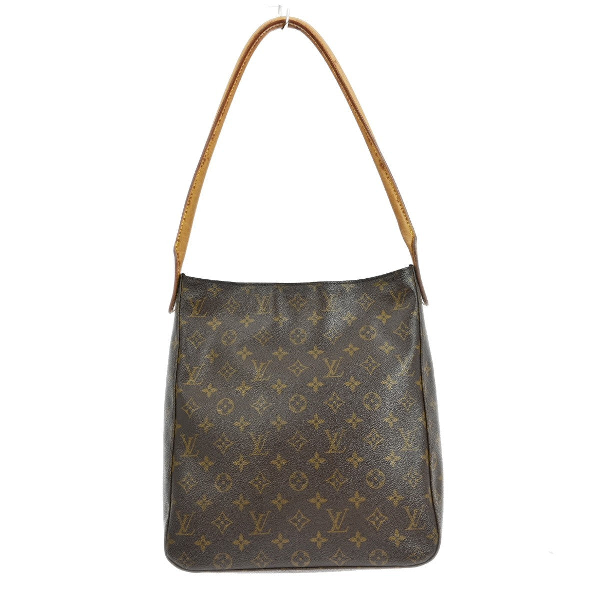 Louis Vuitton Looping Monogram Canvas Brown Canvas Handbag (Pre-Owned)