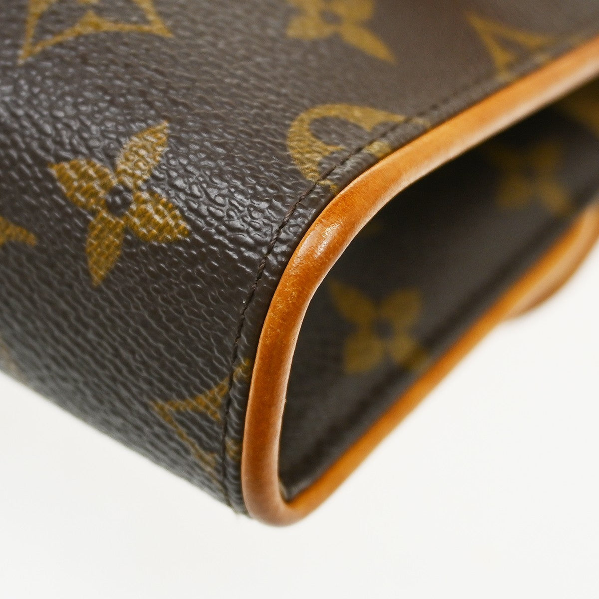 Louis Vuitton Florentine Monogram Brown Canvas Clutche & Pouche Bag (Pre-Owned)