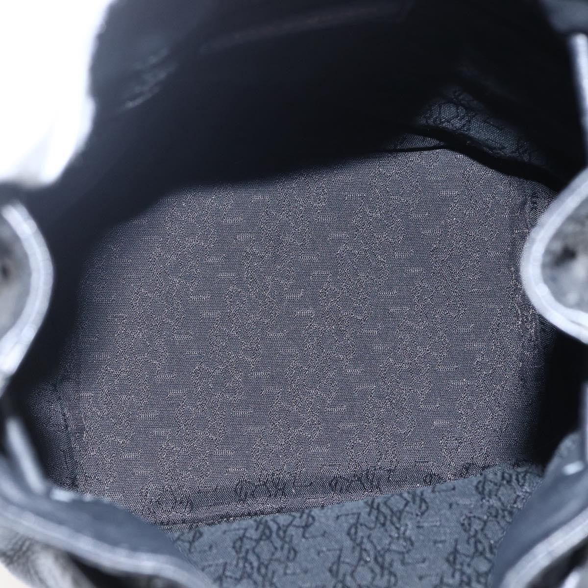 Saint Laurent Vintage Leather Black Leather Shoulder Bag Bag (Pre-Owned)