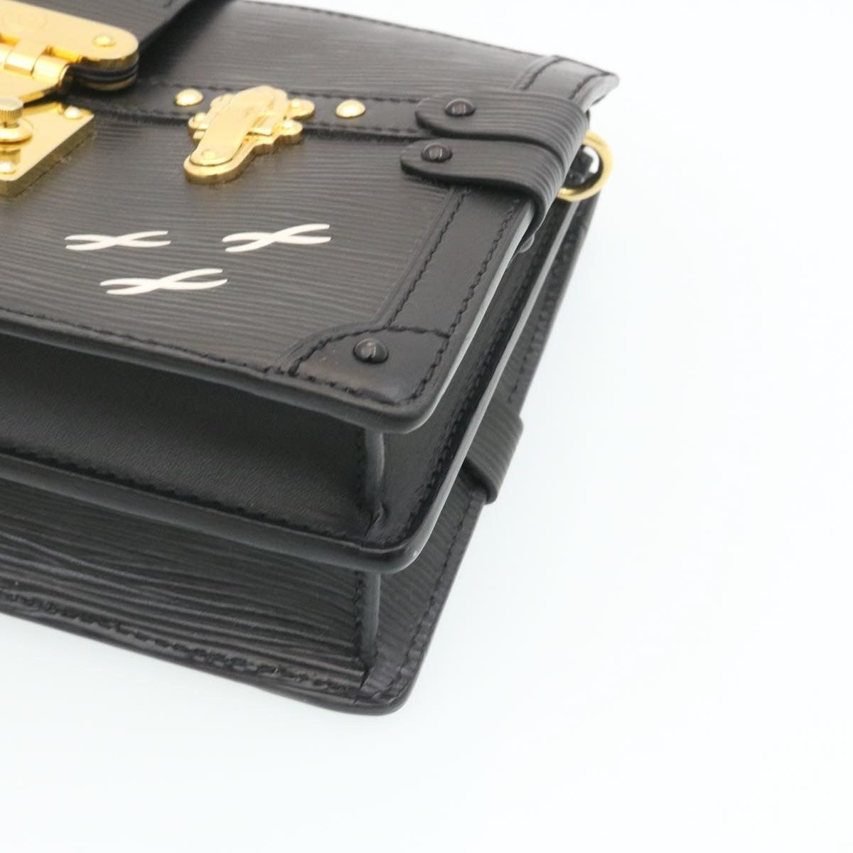 Louis Vuitton Trunk Clutch Epi Leather Black Leather Clutche & Pouche Bag (Pre-Owned)