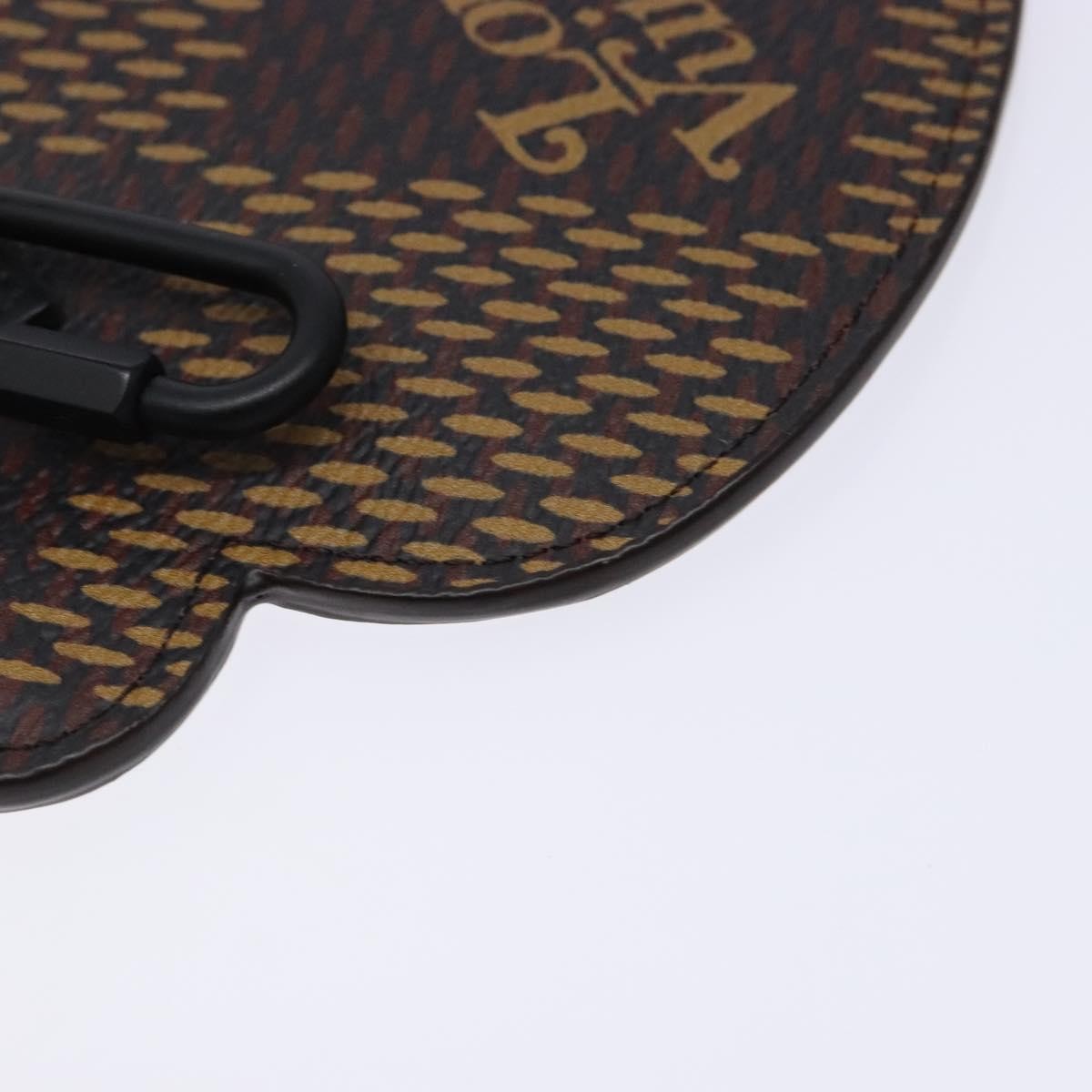 Louis Vuitton Nigo Duck Coin Holder Printed Leather And Limited Edition Giant Damier Black Canvas Card Holders Accessory (Pre-Owned)