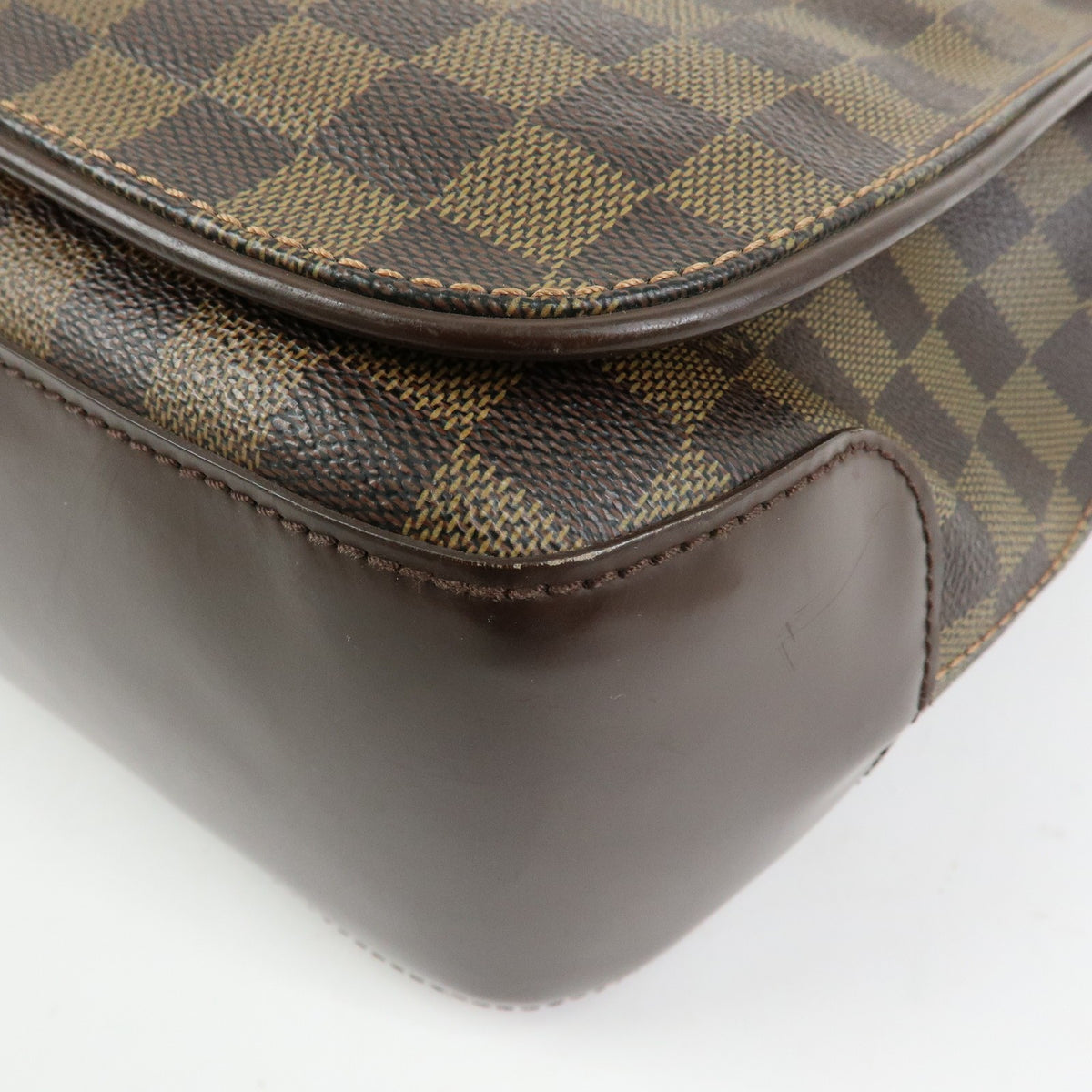 Louis Vuitton Spencer Messenger Damier Brown Canvas Handbag (Pre-Owned)