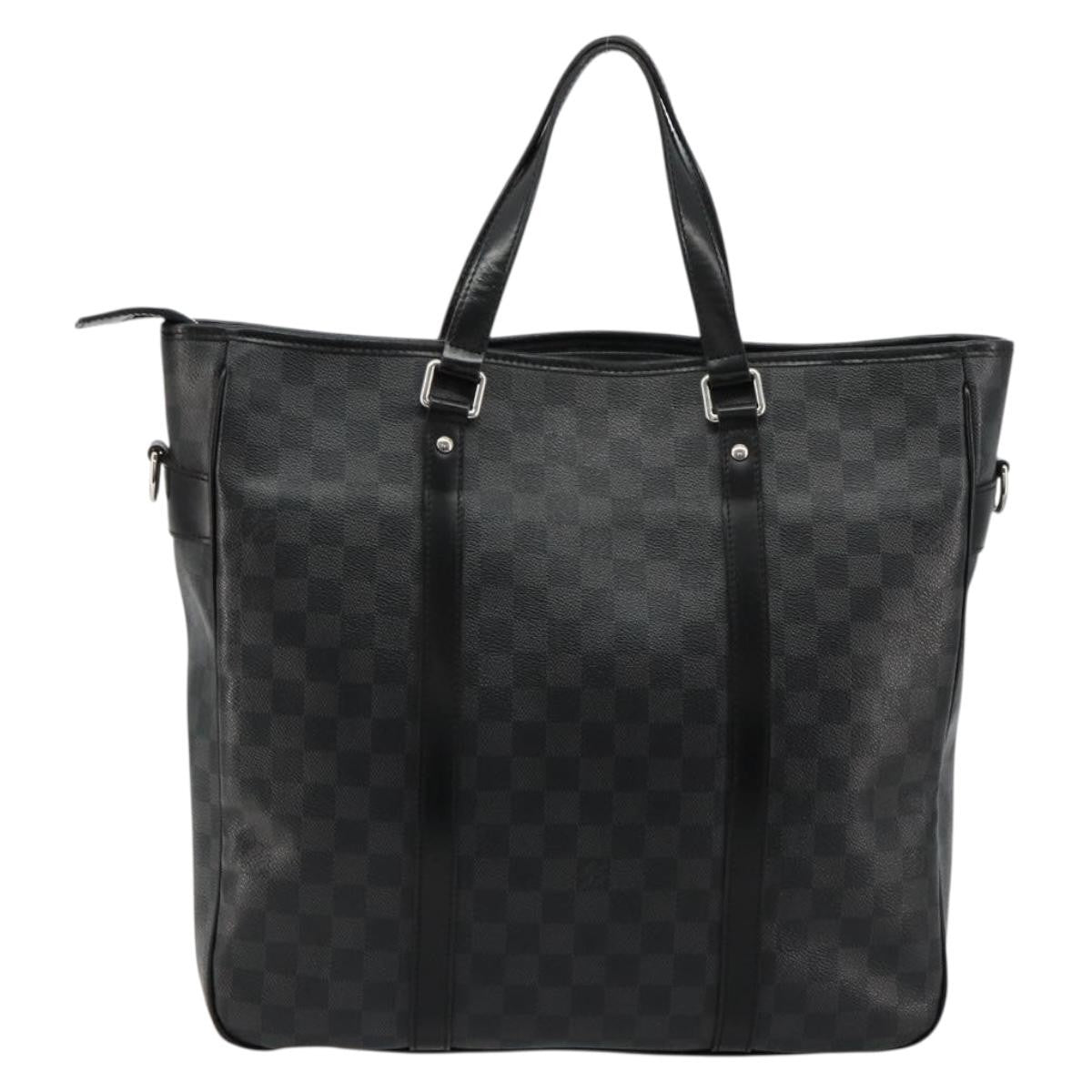 Louis Vuitton Tadao Damier Graphite Gray Canvas Tote Bag Bag (Pre-Owned)