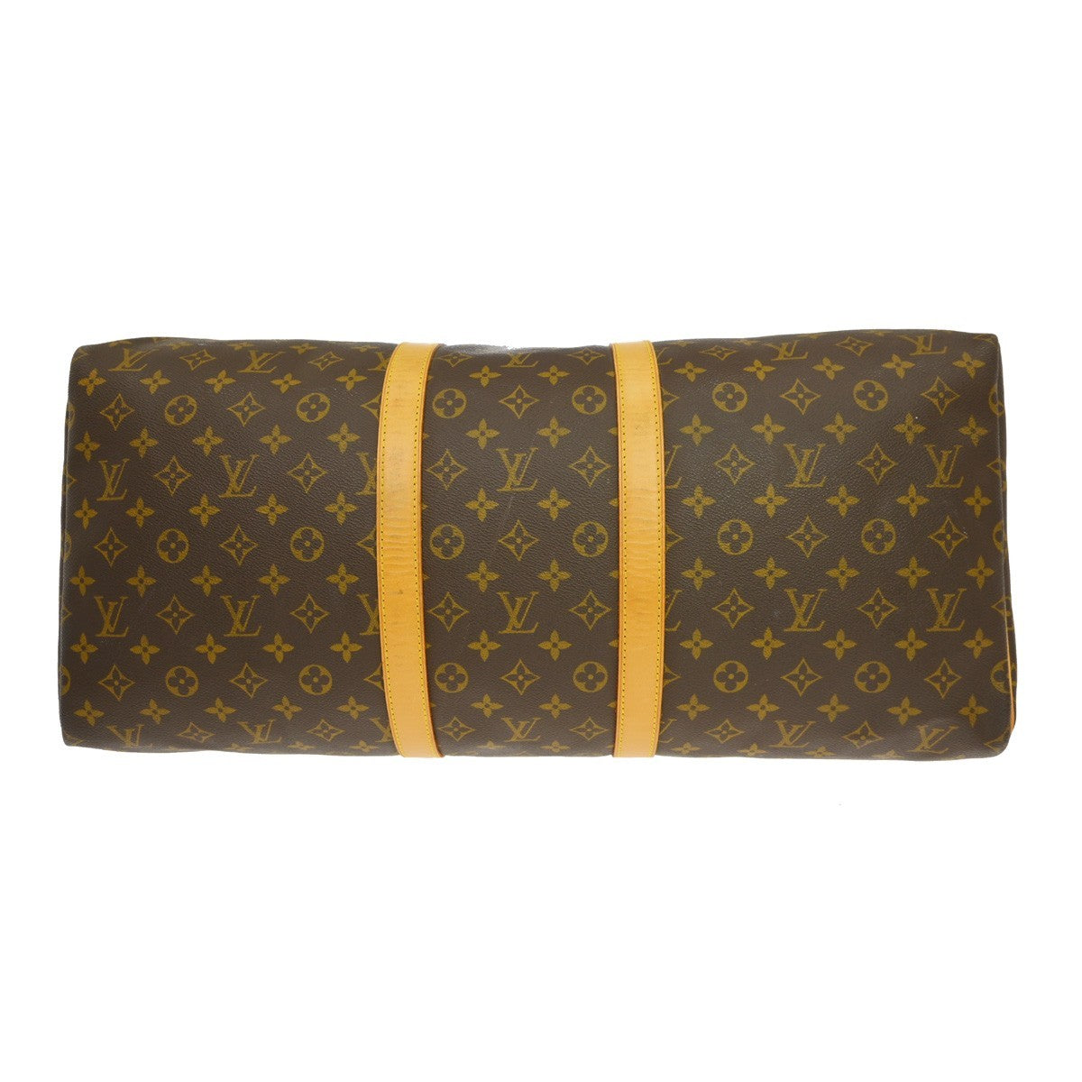 Louis Vuitton Keepall Monogram Canvas Brown Canvas Travel Bag Bag (Pre-Owned)