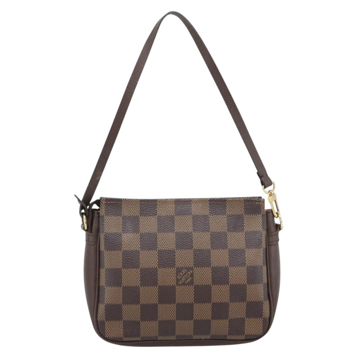 Louis Vuitton Trousse Make Up Damier Brown Canvas Clutche & Pouche Bag (Pre-Owned)