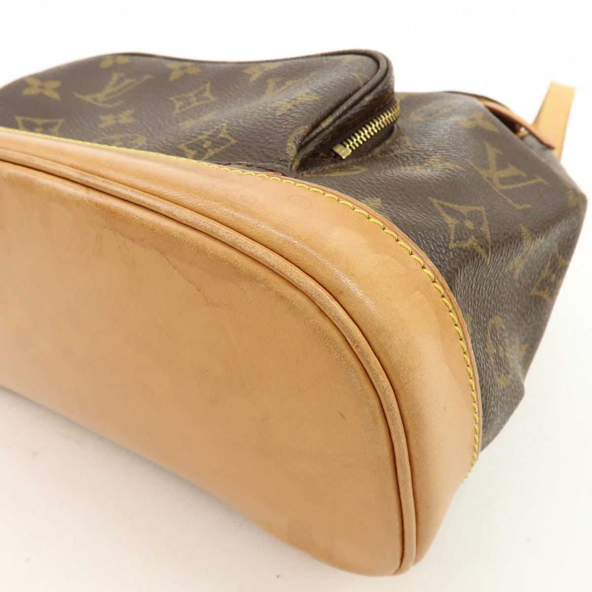 Louis Vuitton Vintage Montsouris Monogram Canvas Brown Canvas Backpack Bag (Pre-Owned)