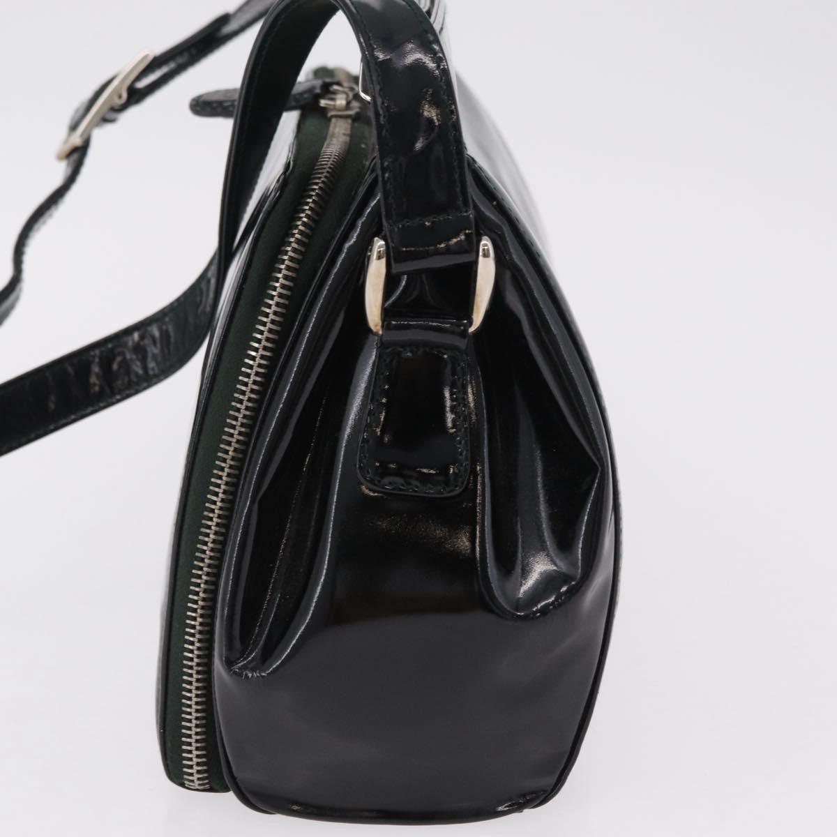 Gucci Shoulder Patent Leather Black Patent_Leather Shoulder Bag Bag (Pre-Owned)