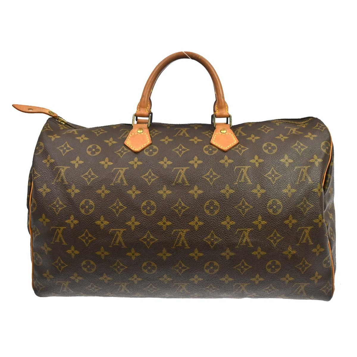 Louis Vuitton Speedy Monogram Canvas Brown Canvas Handbag (Pre-Owned)
