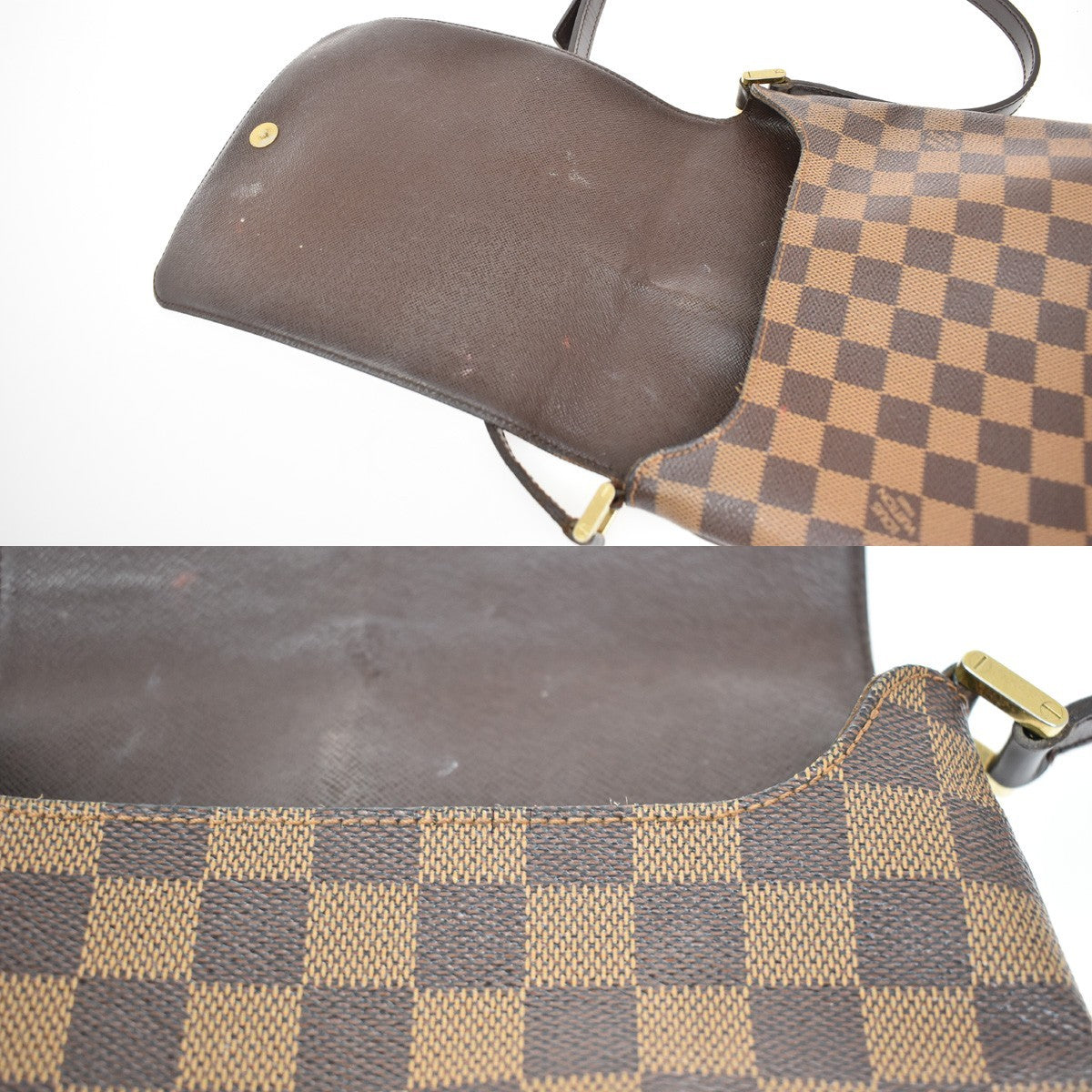 Louis Vuitton Musette Salsa Damier Brown Canvas Shoulder Bag Bag (Pre-Owned)