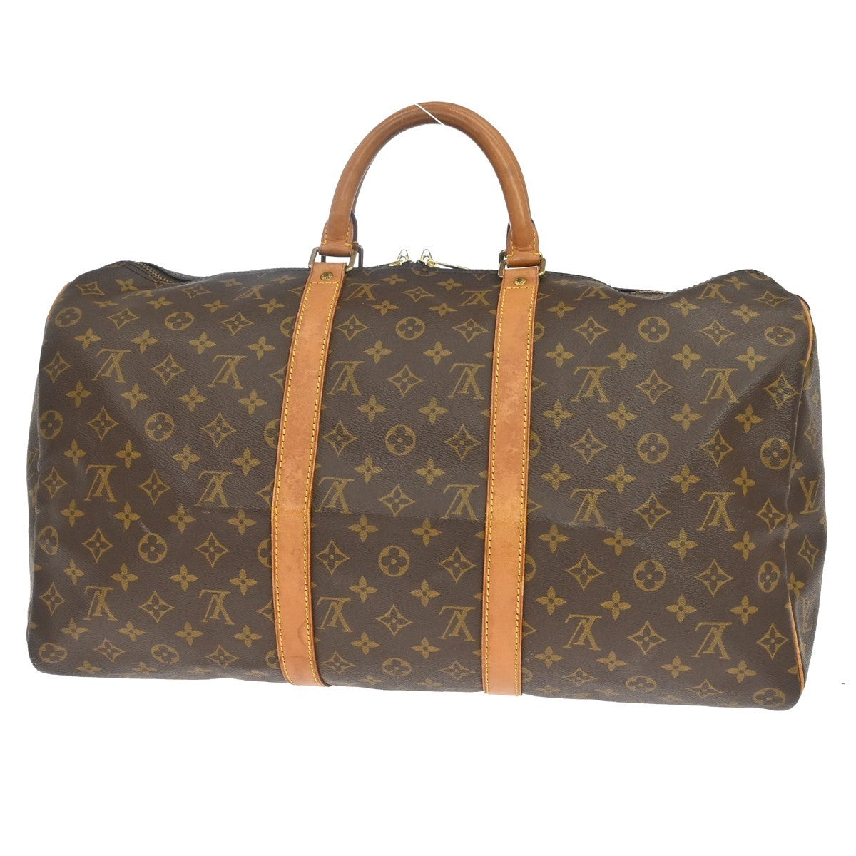 Louis Vuitton Keepall Monogram Canvas Brown Canvas Travel Bag Bag (Pre-Owned)