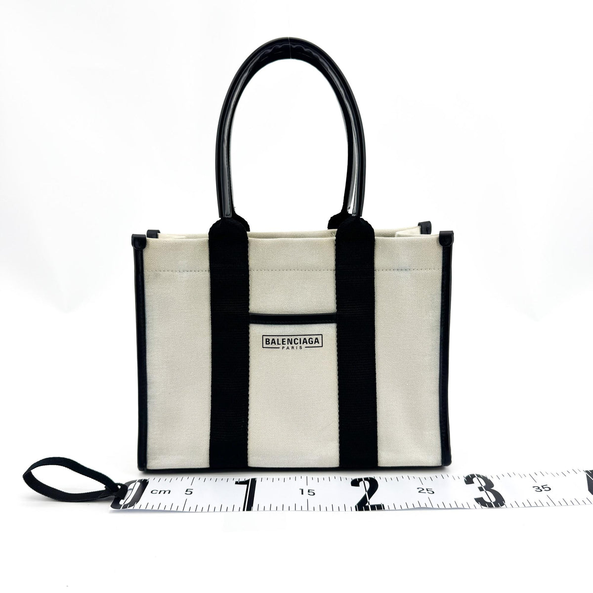 Balenciaga Hardware Canvas Black Canvas Tote Bag Bag (Pre-Owned)