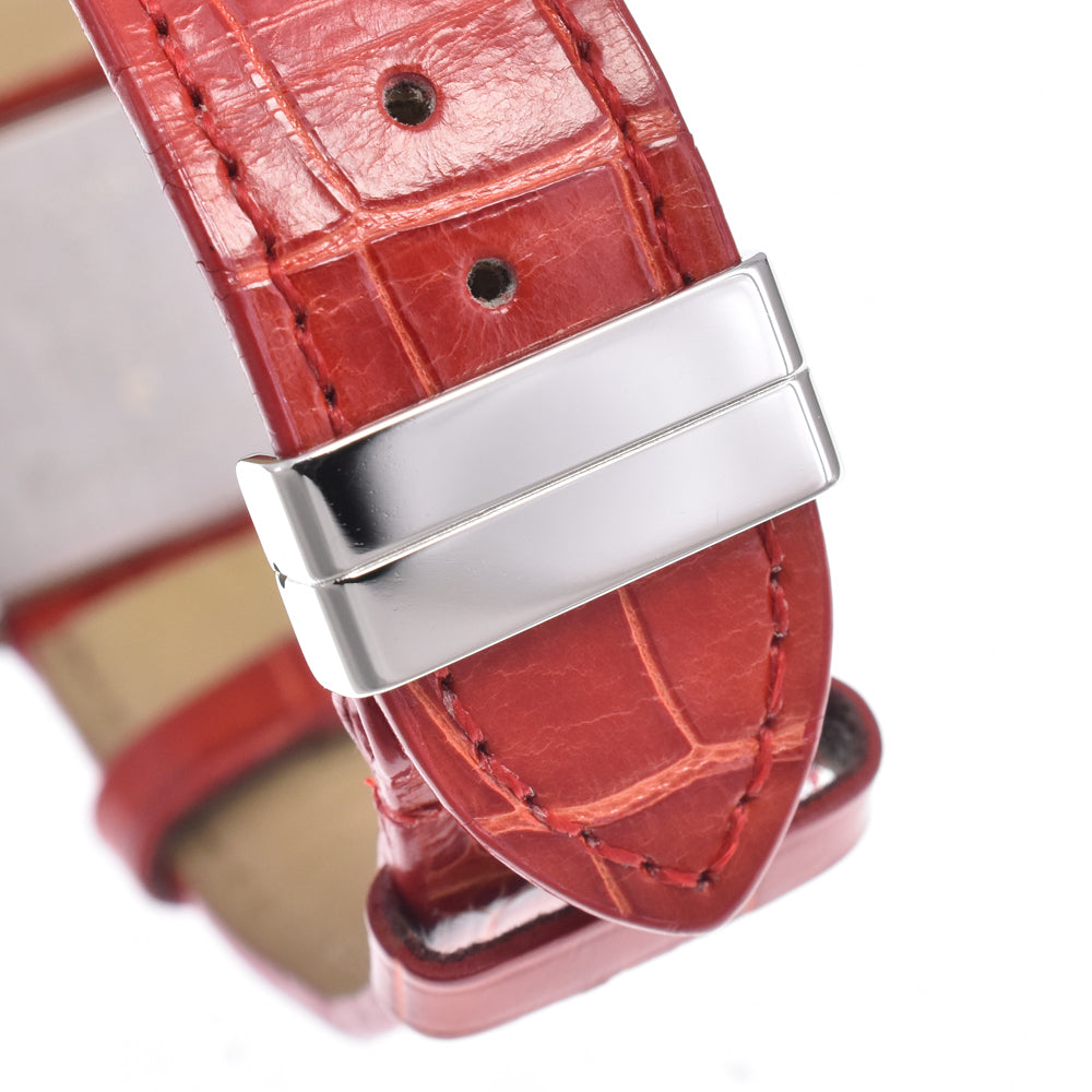 Chanel Vintage Mademoiselle Quartz Leather & Steel Watch (Pre-Owned)
