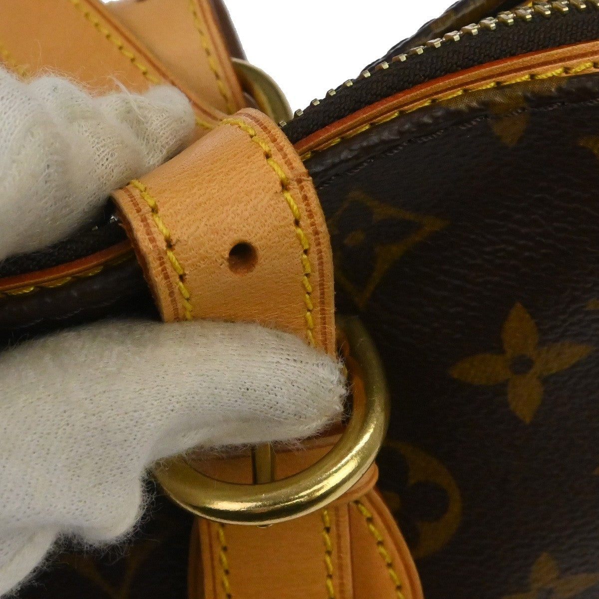 Louis Vuitton Popincourt Tote Monogram Canvas Brown Canvas Tote Bag Bag (Pre-Owned)