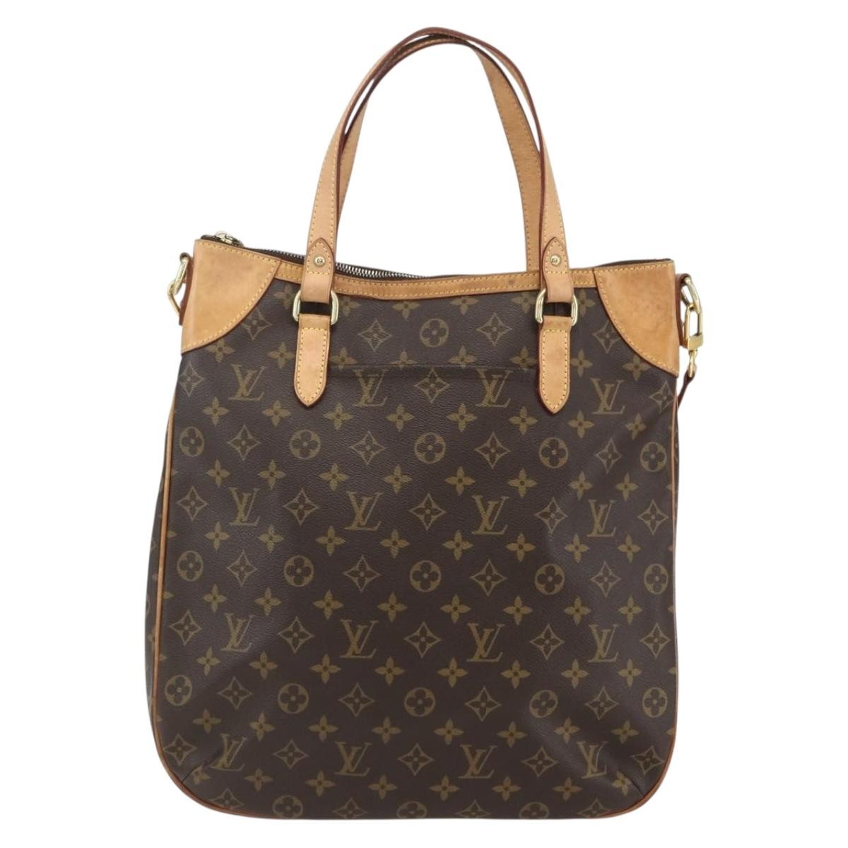 Louis Vuitton Odeon Monogram Canvas Brown Canvas Shoulder Bag Bag (Pre-Owned)