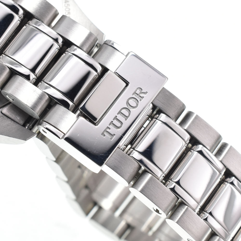Tudor Style Date Automatic Stainless Steel With Diamonds Watch (Pre-Owned)