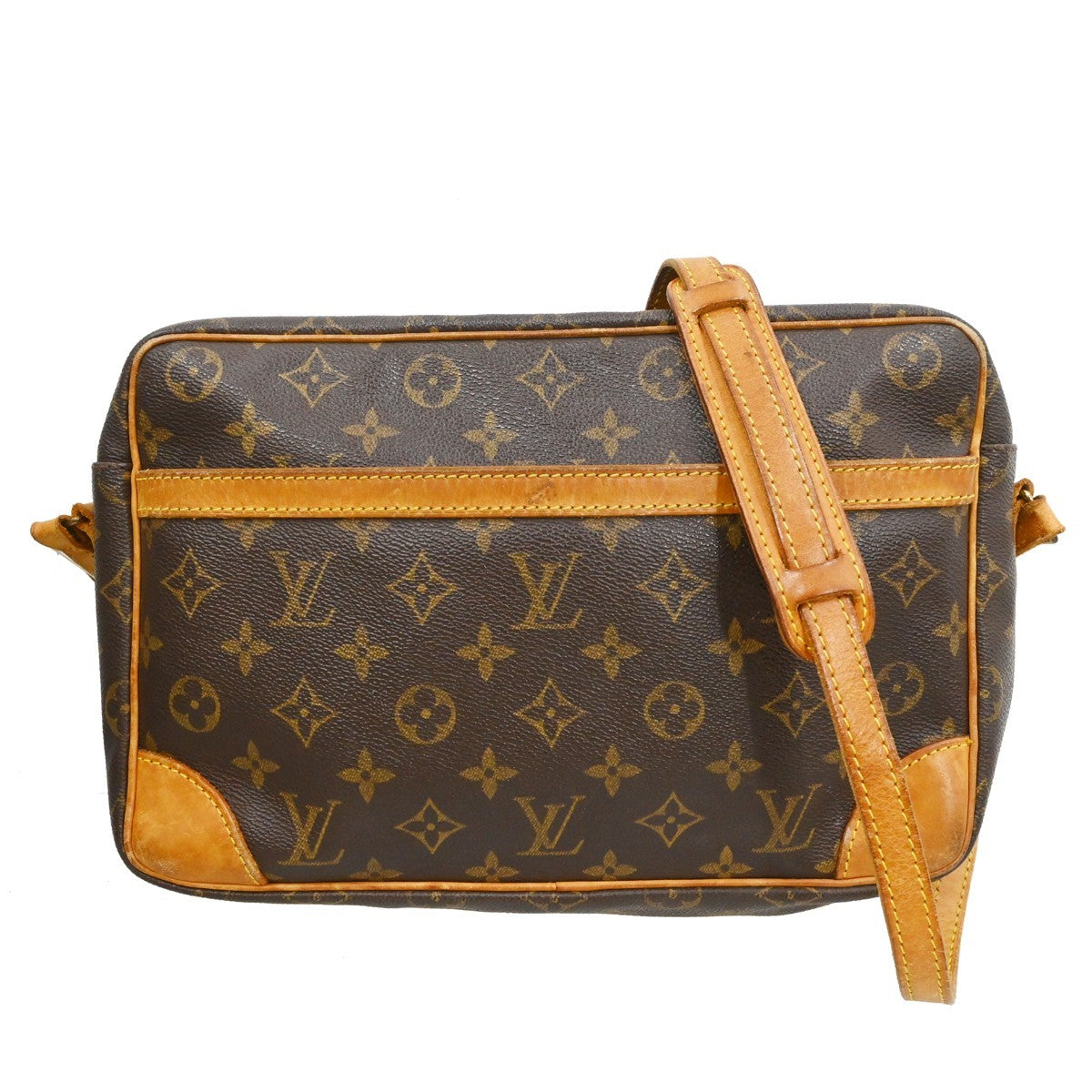 Louis Vuitton Trocadero Monogram Canvas Brown Canvas Handbag (Pre-Owned)