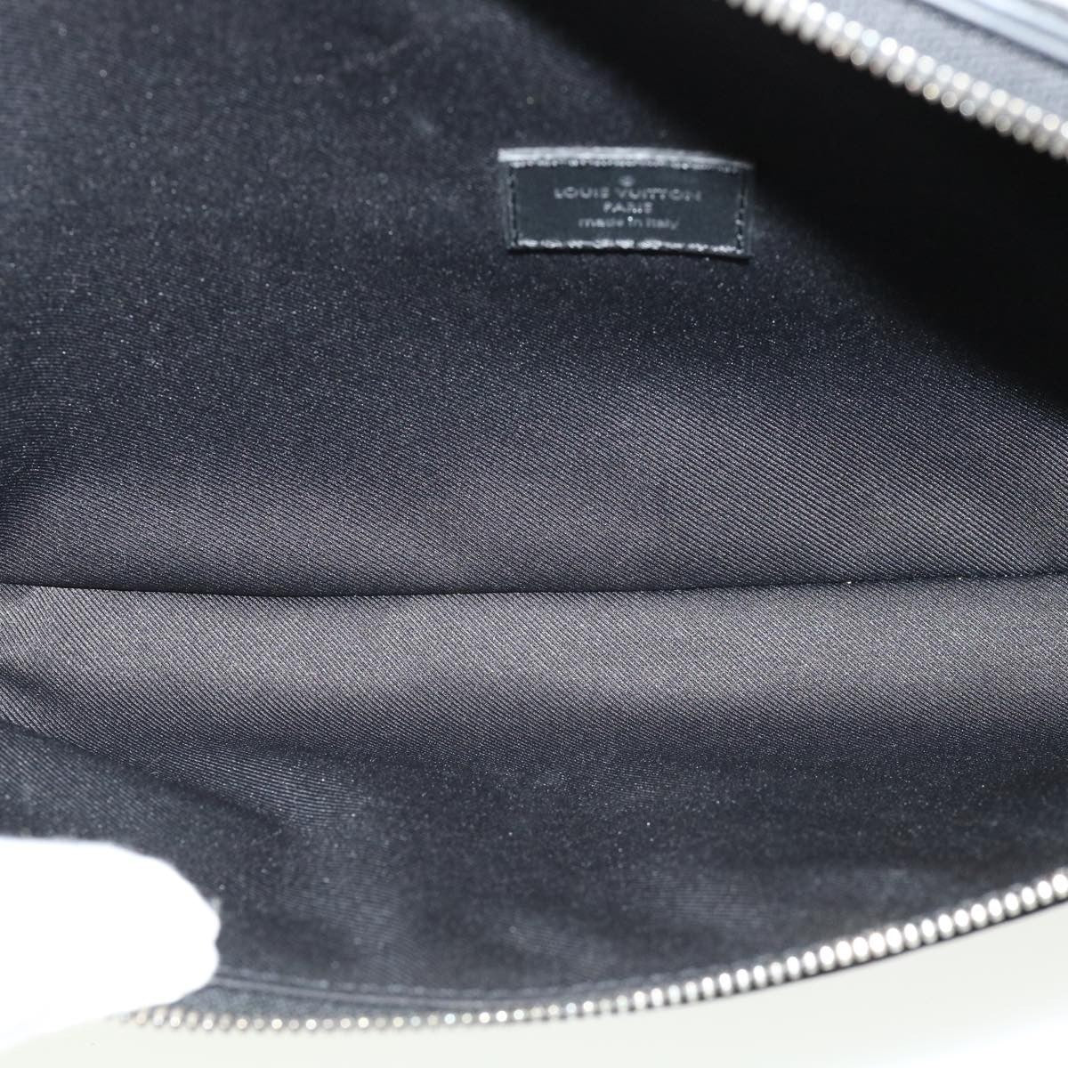Louis Vuitton Bum Initials Epi Leather Black Leather Clutche & Pouche Bag (Pre-Owned)