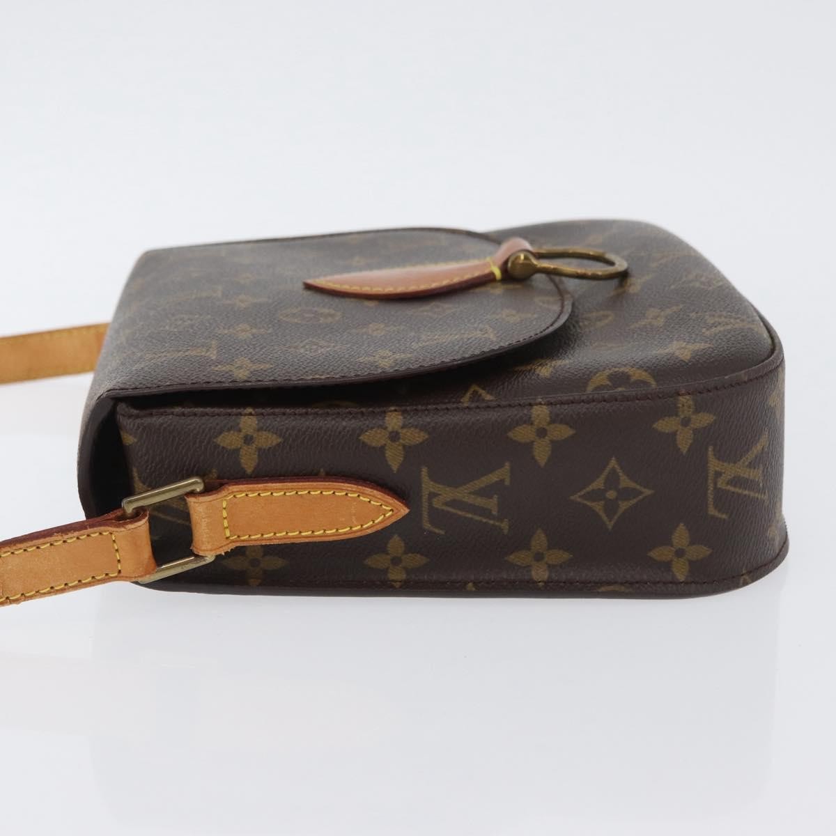 Louis Vuitton Saint Cloud Monogram Canvas Brown Canvas Handbag (Pre-Owned)
