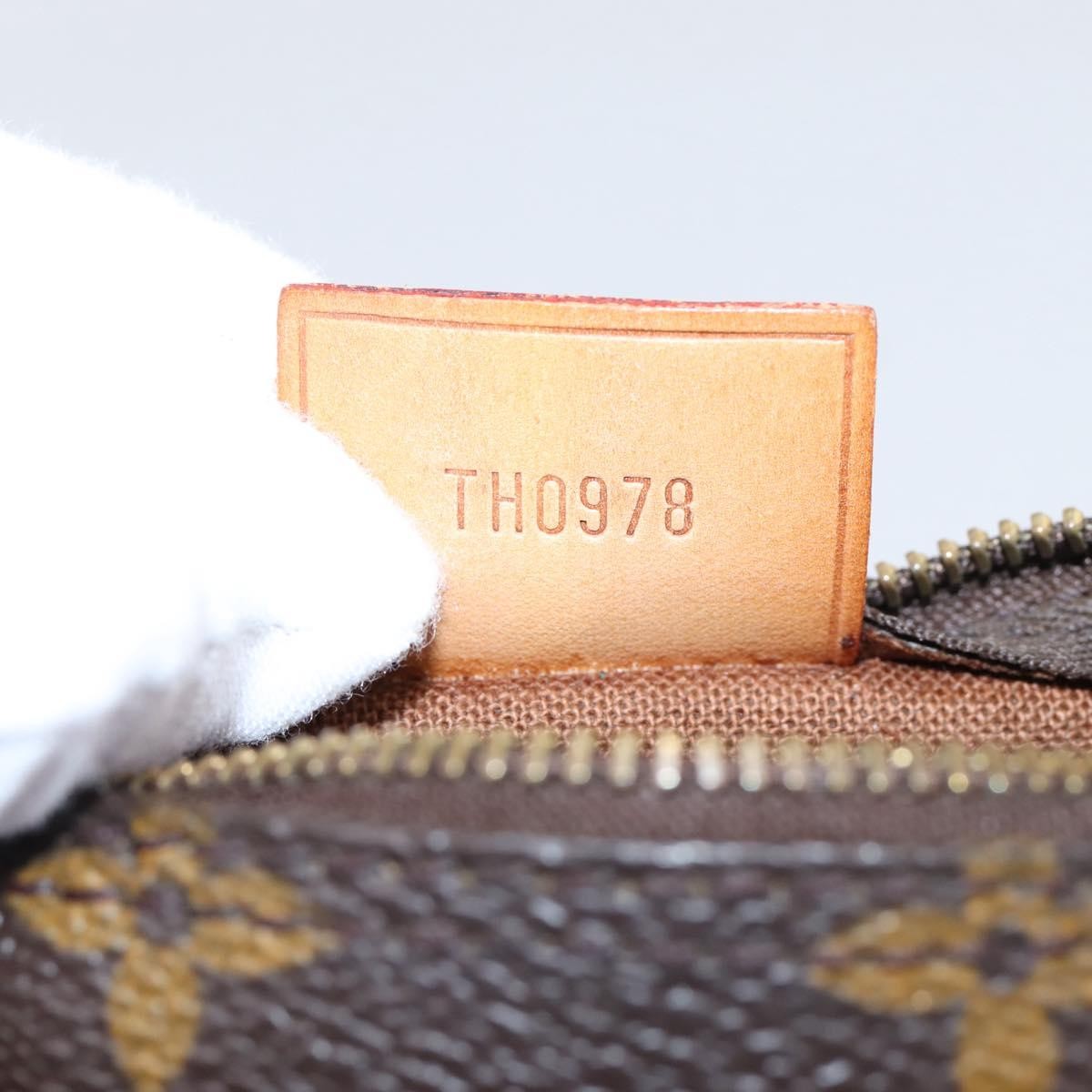 Louis Vuitton Speedy Mini Hl Monogram Canvas Brown Canvas Handbag (Pre-Owned)