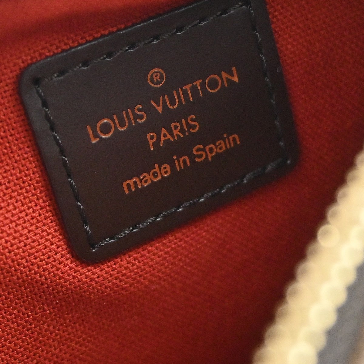 Louis Vuitton Geronimos Damier Brown Canvas Clutche & Pouche Bag (Pre-Owned)