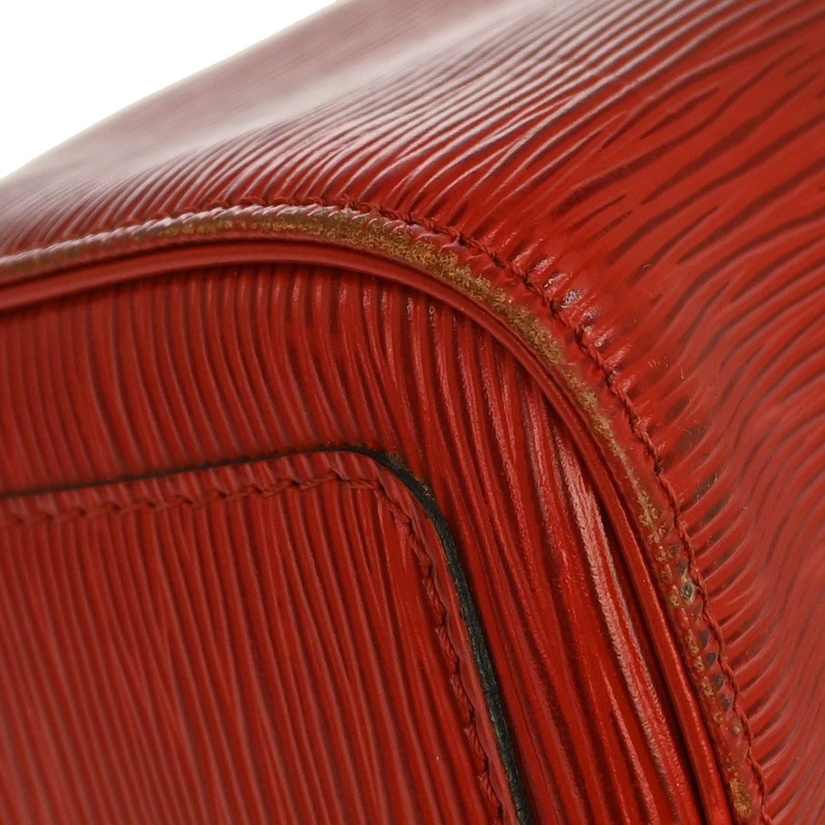 Louis Vuitton Speedy Epi Red Leather Handbag (Pre-Owned)
