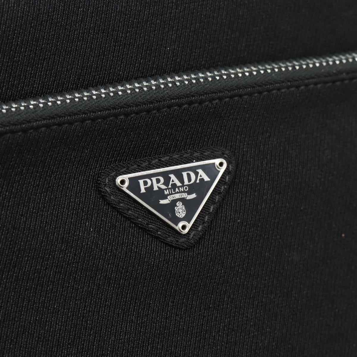 Prada Vintage Patent Leather Black Patent_Leather Handbag (Pre-Owned)