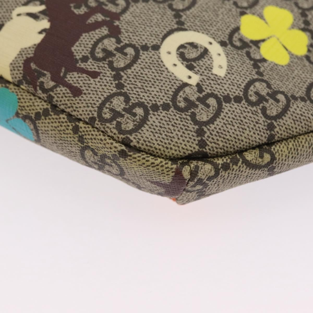 Gucci Children's Belt Bag Printed Gg Coated Canvas Beige Canvas Clutche & Pouche Bag (Pre-Owned)