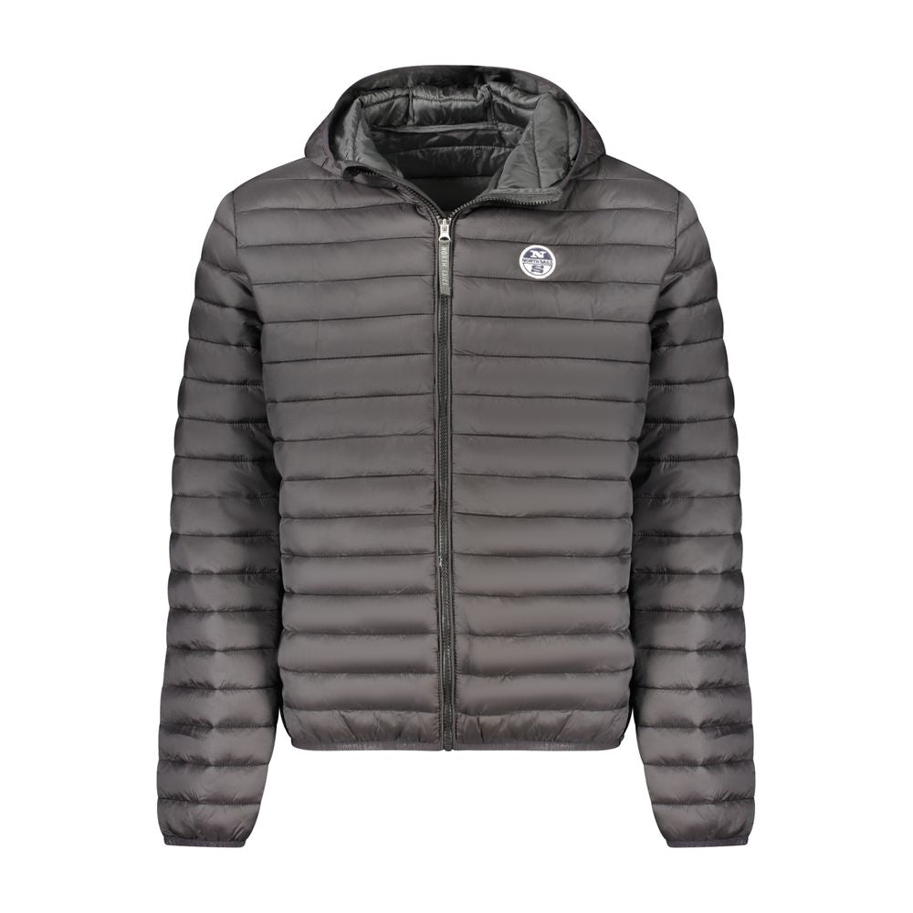 North Sails Black Polyester Men's Men's Jacket