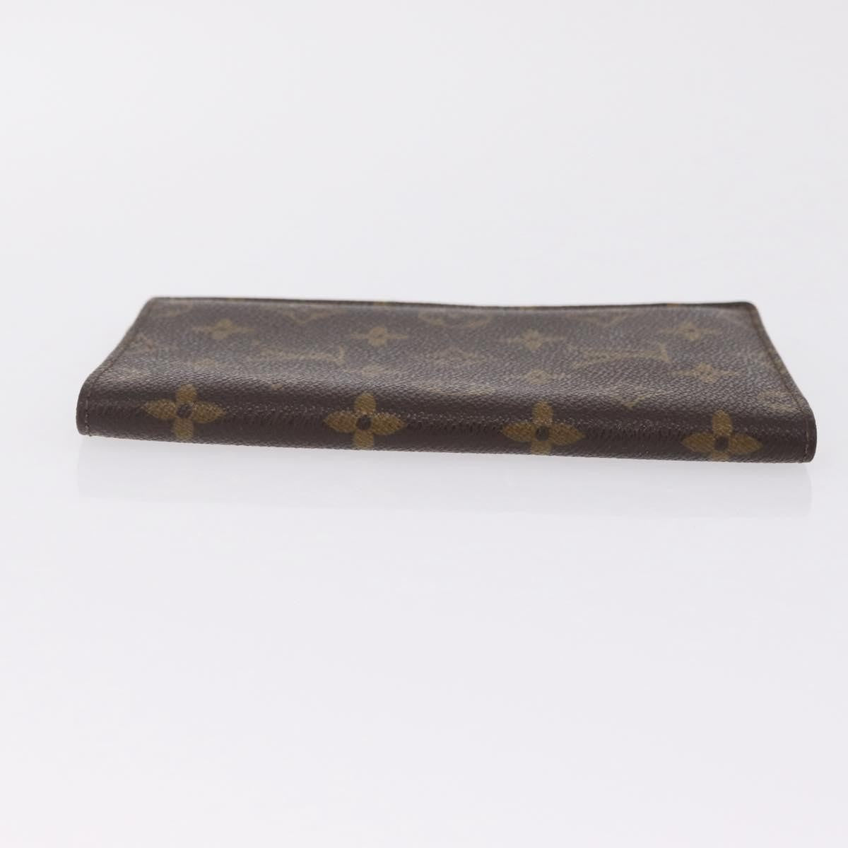 Louis Vuitton Passport Cover Monogram Canvas Brown Canvas Briefcase Bag (Pre-Owned)