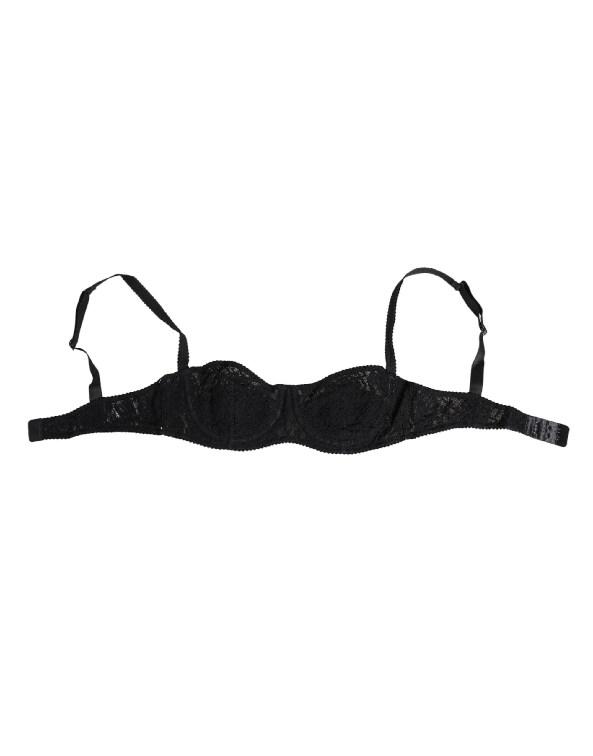Dolce & Gabbana Black Lace Underwire Bra Lingerie Women's Underwear